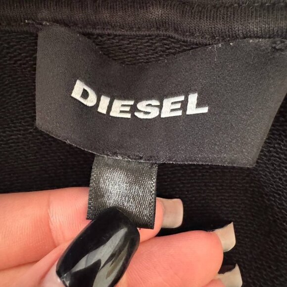 Diesel Faded S-Mirage USS Superior Embroidered Logo Hoodie Size M - Picture 7 of 16